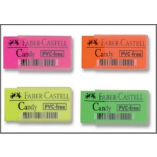 Faber Castell Candy Silgi Kılıflı - 2 Adet