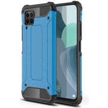 HEPTEKİLETİŞİM Huawei P40 Lite Kılıf Armor Köşe Korumalı Çift Katman Tank Zırh Kapak (Crash)