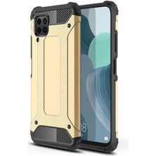 HEPTEKİLETİŞİM Huawei P40 Lite Kılıf Armor Köşe Korumalı Çift Katman Tank Zırh Kapak (Crash)