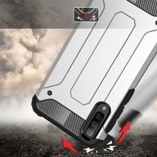 Heptek İletişim Samsung Galaxy A70 Kılıf Armor Köşe Korumalı Çift Katman Tank Zırh Kapak (Crash)