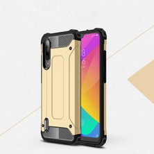 HEPTEKİLETİŞİM Xiaomi Mi A3 Kılıf Armor Köşe Korumalı Çift Katman Tank Zırh Kapak (Crash)