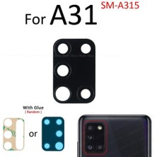 Tkgz Samsung Galaxy A31 Arka Kamera Camı Lens Yapışkanlı