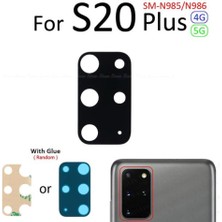 Tkgz Samsung Galaxy S20 Plus Arka Kamera Camı Lens Yapışkanlı