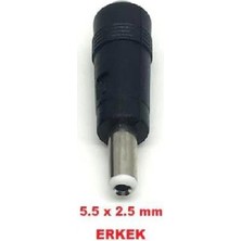 Keepro 5.5 mm 2.5 mm 5.5 mm 2.5 mm Çevirici Standart Adaptör Çevirici Uç