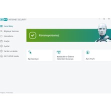 Eset Internet Security | 5 Kullanıcı 1 Yıl Dijital Lisans Anahtarı | Resmi Bayi Orijinal Lisans