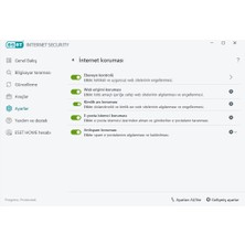 Eset Internet Security | 5 Kullanıcı 1 Yıl Dijital Lisans Anahtarı | Resmi Bayi Orijinal Lisans