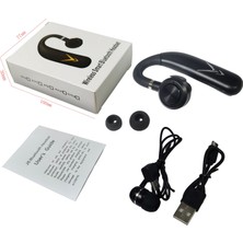 Hxsj J6 Tws Bluetooth 5.0 Tek Earhook Gürültü Iptal Etme Kulaklığı (Yurt Dışından)