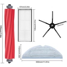 Fiona S7, S7 Maxv Plus, S7 Maxv Ultra, S7 Maxv Robot Vakum Ana Yan Fırçalar Filtreler Paspaslar Için Aksesuar Kiti (Yurt Dışından)