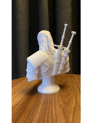 Root Made The Witcher Figür 13CM Witcher Büst Dekoratif Obje