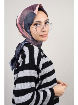 Emproyal  Emproyal Desenli Kışlık Dubai Eşarp - Desen-01 - Renk-08 -93