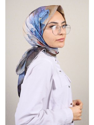 Berussa Winter Soft El Dikişli Eşarp - Desen-01 - Renk-02 -93