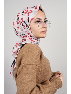 Emproyal  Emproyal Desenli Naturel Pamuk Eşarp - Desen-02 - Renk-09 -93