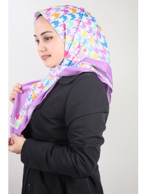 Emproyal  Emproyal Desenli Naturel Pamuk Eşarp - Desen-07 - Renk-32 -93