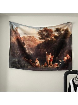 Attach The Four Times Of Day Evening Duvar Örtüsü - Wall Tapestry I 70 x 100 cm