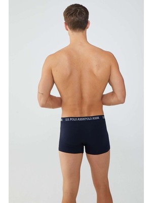 U.S. Polo Assn. 80476 Erkek 2'li Boxer-Lacivert&baskılı