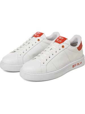 Off Play Beyaz - Turuncu Erkek Sneaker X-M Fırenze 2 Lh 02 79