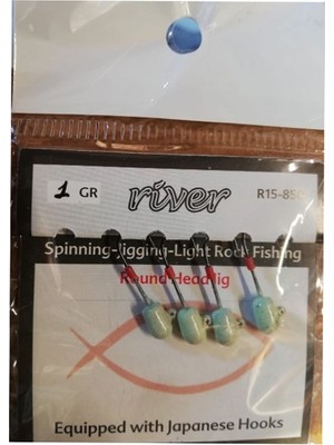 River Hunter Jig Head Glow