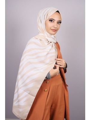 Modakaşmir  Moda Kaşmir Karamel Serisi Medine Ipeği Şal - Renk-03 -93
