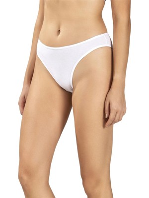 Jiber Kadın Pamuklu Likralı Bikini Külot 655 - 6 Adet