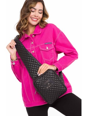 Cipo & Baxx WA131 Quilt Desenli Çapraz Omuz Sırt Kadın Çanta