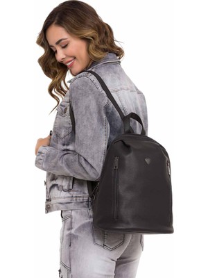 Cipo & Baxx WA132 Siyah Kadın Sırt Çantası