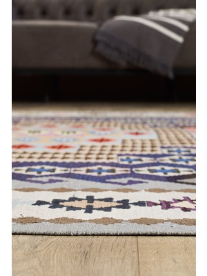 Empera Antik Kilim - Anadolu Etnik Desenli El Dokuması Kilim E0529