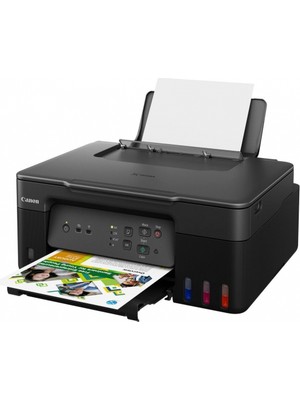 Canon Pıxma G3430, Renkli, Mürekkep Mega Tanklı, Yazıcı, Tarayıcı, Fotokopi, Wifi  +1 Şişe Orijinal Siyah Mürekkep Hediye