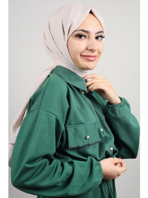 Modakaşmir  Moda Kaşmir Düz Renk Nopel Şal - Desen-01 - Renk-21 -93