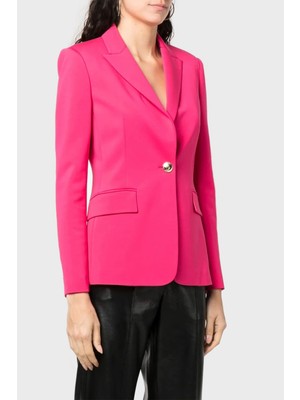 Pinko Tek Düğmeli Regular Fit Blazer Ceket Bayan Ceket 100254 A0IG P87