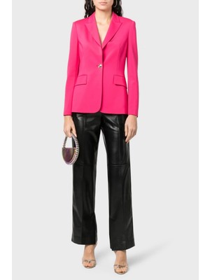 Pinko Tek Düğmeli Regular Fit Blazer Ceket Bayan Ceket 100254 A0IG P87