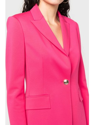 Pinko Tek Düğmeli Regular Fit Blazer Ceket Bayan Ceket 100254 A0IG P87