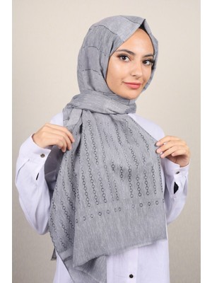 Berussa Desenli Aqua Şal - Desen-02 - Renk-18 -93