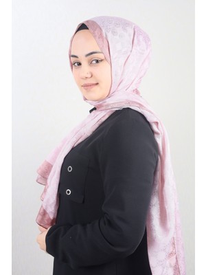 Modakaşmir  Moda Kaşmir Desenli Monogram Şal - Desen-01 - Renk-07 -93