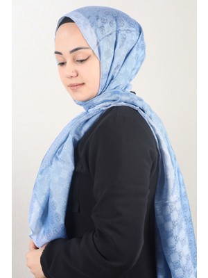 Modakaşmir  Moda Kaşmir Desenli Monogram Şal - Desen-01 - Renk-02 -93