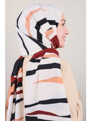 Modakaşmir  Moda Kaşmir Desenli Medine Ipeği Şal - Desen-05 - Renk-03 -93