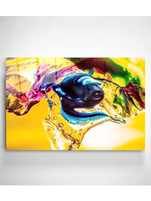 Hinora Soyut Cam Tablo, Dekoratif Cam Tablo