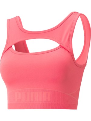 Puma Formknit Seamless Fashion Bra Kadın Koşu Atleti 52309963 Pembe