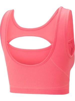 Puma Formknit Seamless Fashion Bra Kadın Koşu Atleti 52309963 Pembe