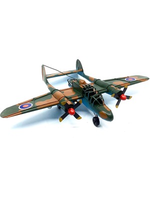 Rakun Home Jayland, Dekoratif Lockheed P-38 Lightning Model Savas Uçağı
