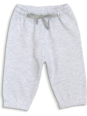 Zuppers Pamuk Eşofman Altı - (0-4 Yaş) - Gri Melanj