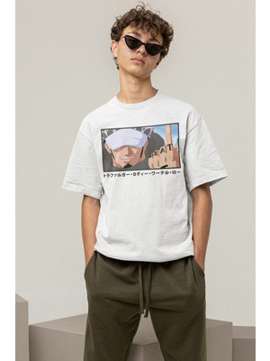 Populus Trafalgar Law Death Beyaz Tişört