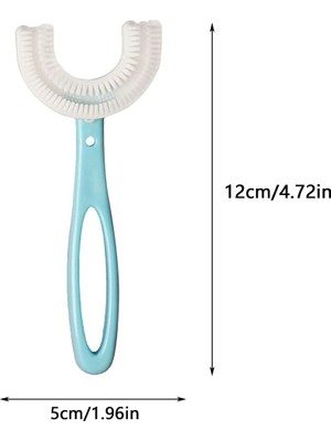 Silikon Çocuk Diş Fırçası Tartar Temizleyici (2-12 Yaş) (3791)