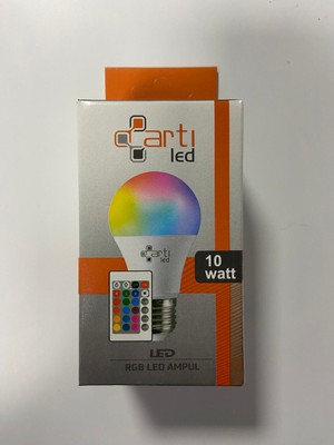 Artı LED 10 Watt Rgb Ampül