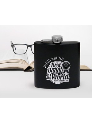 BK Gift BK Gift Kişiye Özel Isimli Babalar Günü Tasarımlı Çelik Matara, Babalar Günü Hediyesi , Babaya Hediye , Matara