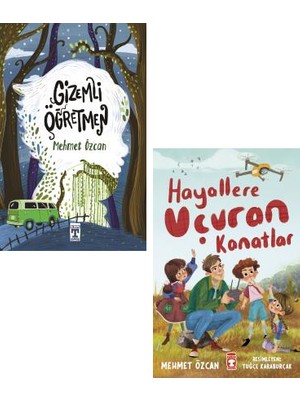 Mehmet Özcan 2 Kitap Set - Gizemli Öğretmen - Hayallere Uçuran Kanatlar - MEHMET ÖZCAN