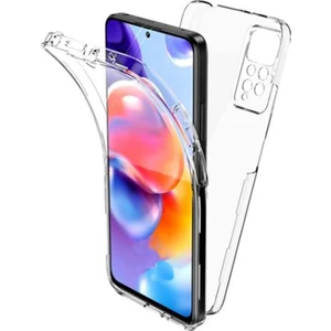 Xiaomi Redmi Note 11 Kılıf Ön Arka 360 Koruma Şeffaf Silikon