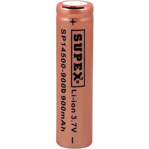 14500-900D Lityum Ion 3.7V 900MAH Şarj Edilebilir Düz Kafa Başlıksız Pil