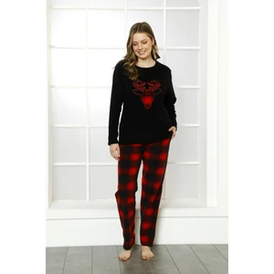 Kışlık Anne Kız Pijama Takımı - Kadın Kombin Pijama Takımı- Tek Ürün