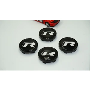 Vw Volkswagen R Jant Göbeği Kapak Seti 60MM