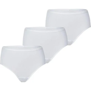 Essential 3'lü Yüksek Bel Beyaz Slip 1577